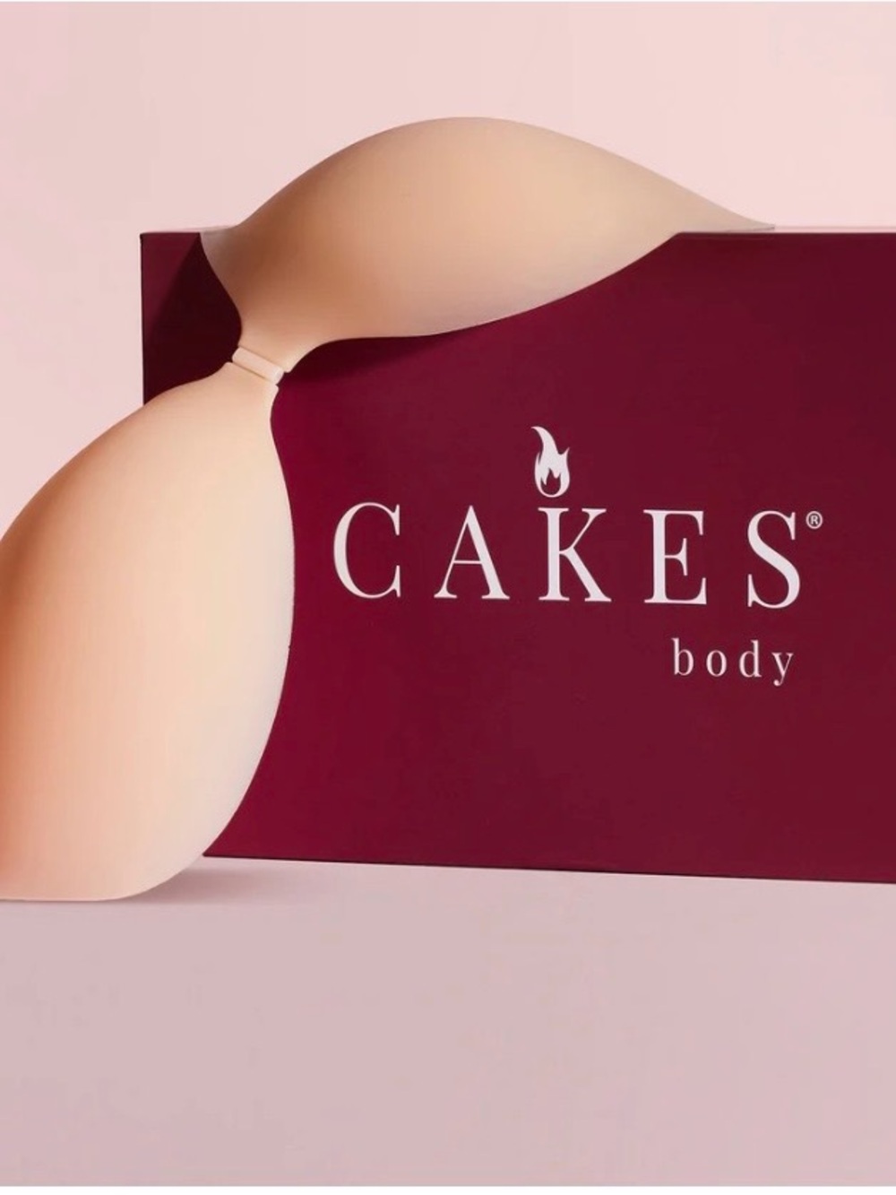 Cakes body: Nude Adhesive Bra
